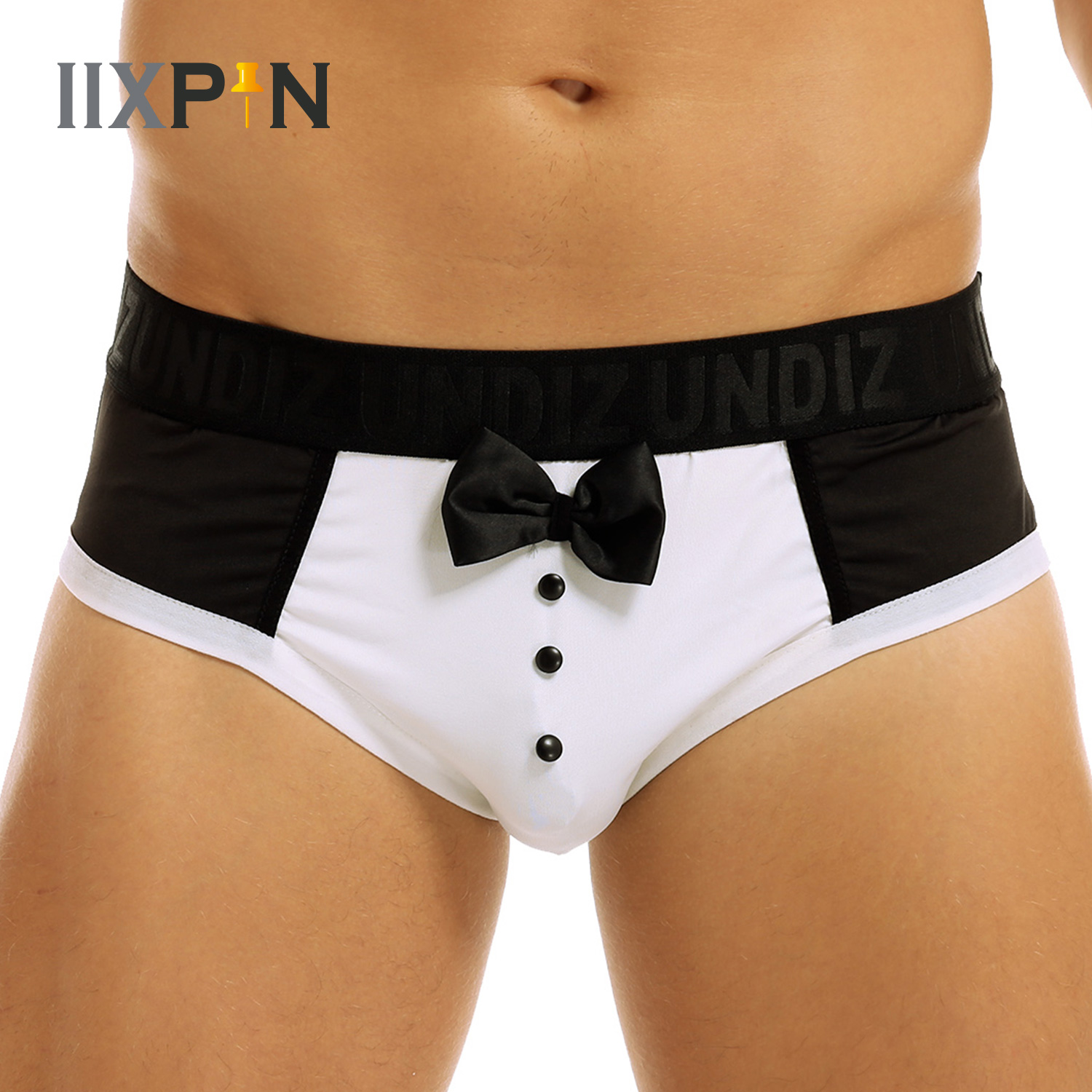 Boxer Brief Pack Cotton - Męskie śliczne smokingi bokserki figi bielizna