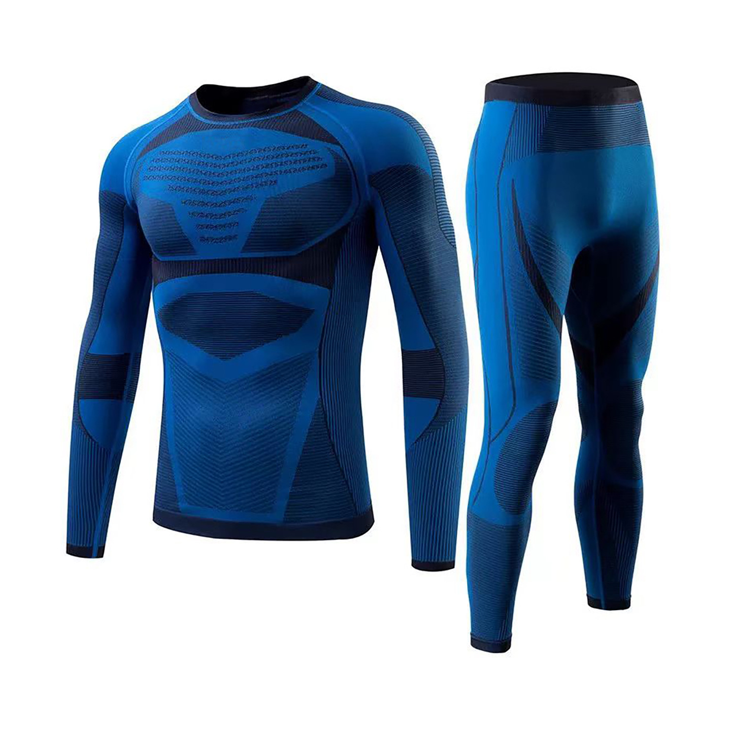 Compression Long Pant - Męska odzież sportowa szybkoschnąca, koszulki fitness