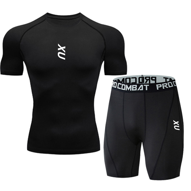 T Shirt Tight Fit - Nowa męska obcisła koszulka do biegania
