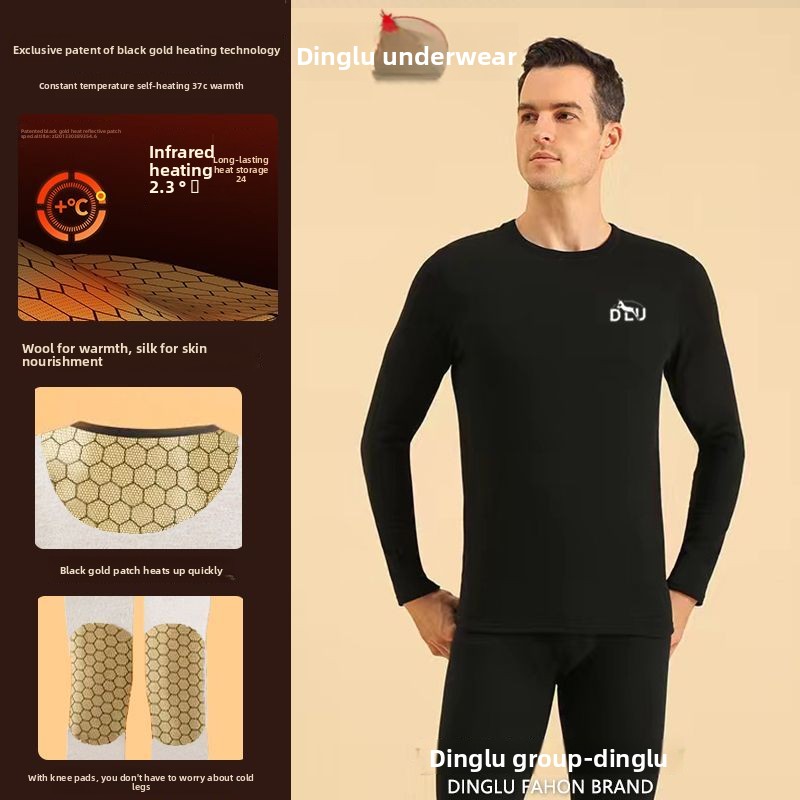 Thermal Long John - Męska bielizna termiczna z grafenu, samonagrzewająca