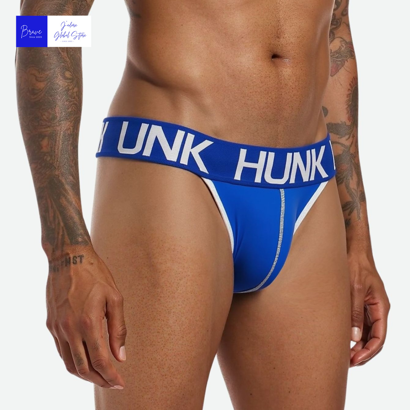 Jockstrap Athletic - Męskie stringi z wysokim wycięciem, seksowne,