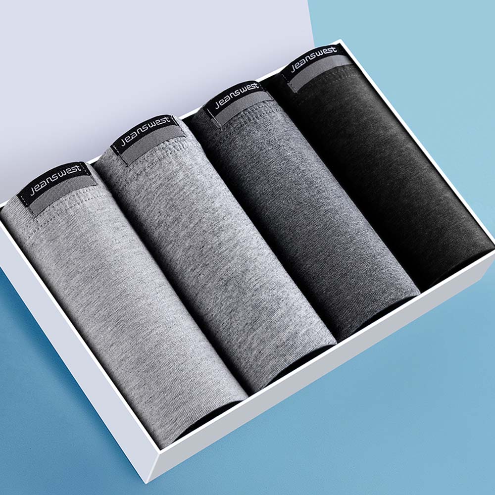 Boxer Brief Pack Cotton - 2/3/4 szt. Bokserki Męskie Bawełniane Oddychające
