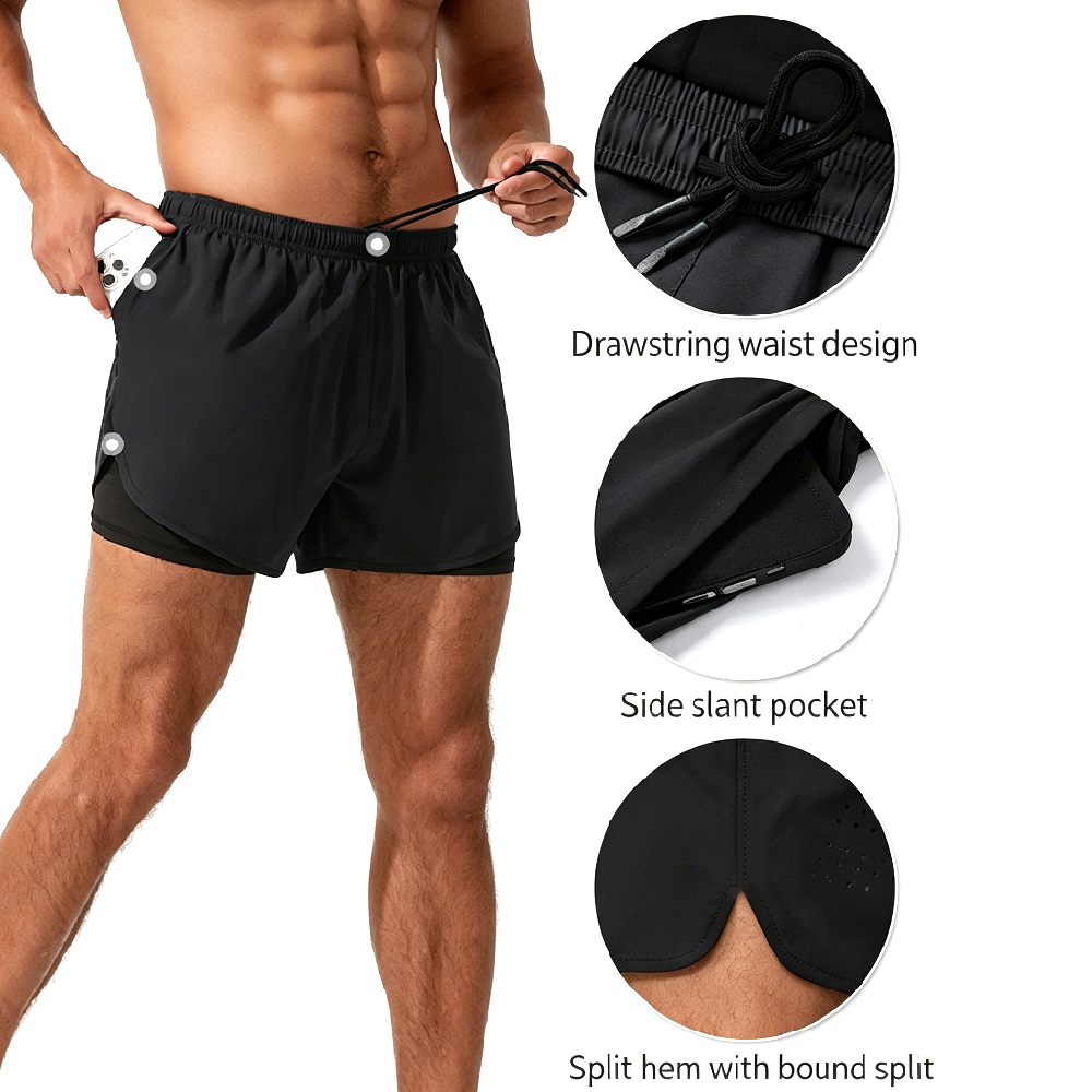 Compression Shorts Athletes - 1 SZT. Męskie spodenki do biegania