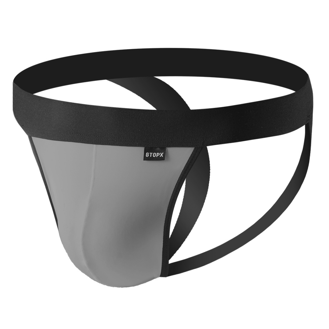 Jockstrap Athletic - Męskie stringi sportowe z jedwabiu lodowego