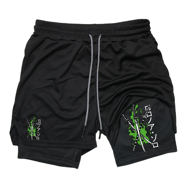 Compression Shorts Athletes - Męskie spodenki do biegania 2 w