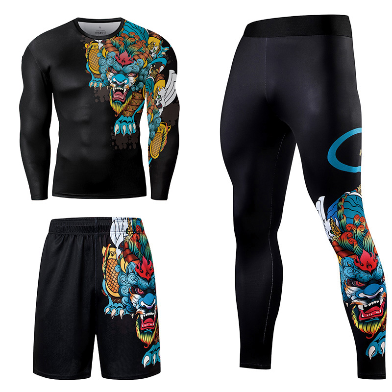 2/3-częściowy męski zestaw do  – Compression Long Pant recenzja i cena
