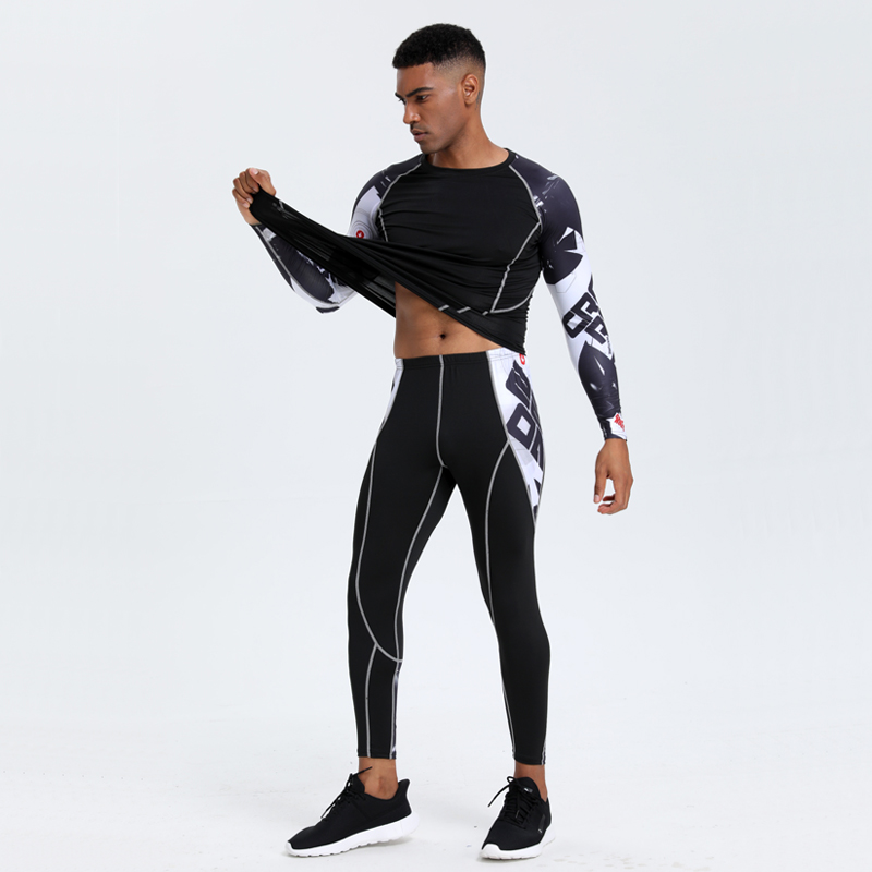 Męski strój sportowy PRO: szyb – Compression Long Pant recenzja i cena