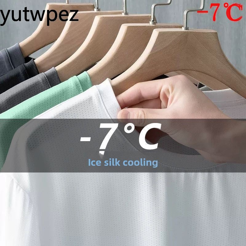 Letnia koszulka męska z jedwab – T Shirt Tight Fit recenzja i cena