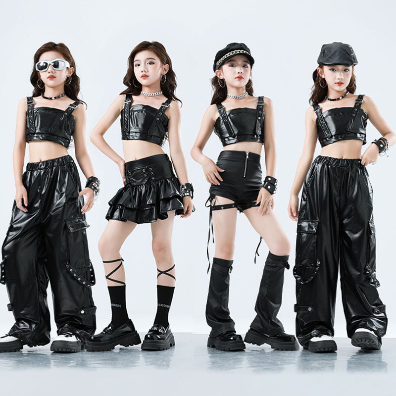 Dziecięca odzież Kpop Hip Hop  – Suspender Tank Top recenzja i cena