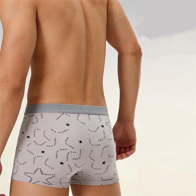 4 szt./lot Męska Bielizna Boks – Multi Pack Underwear recenzja i cena