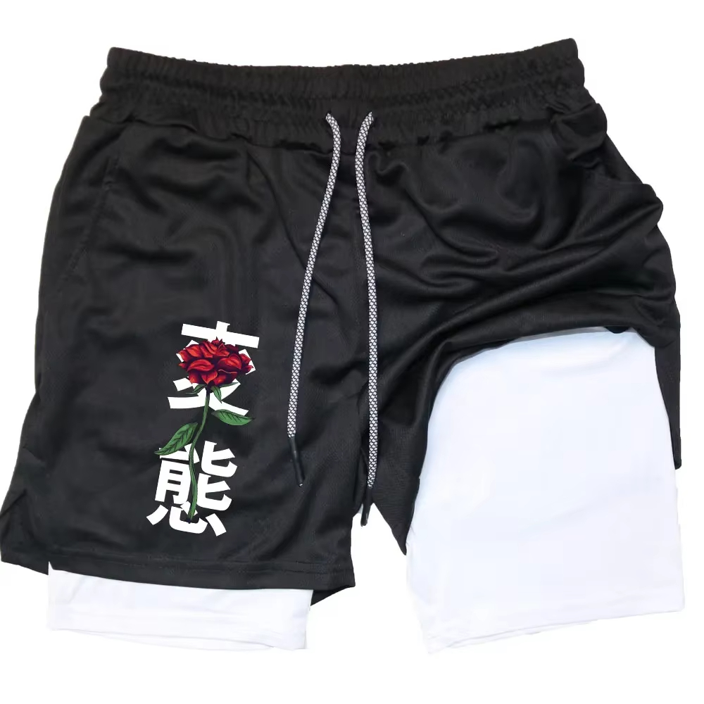 Spodenki kompresyjne 2 w 1 z n – Compression Shorts Athletes recenzja i cena